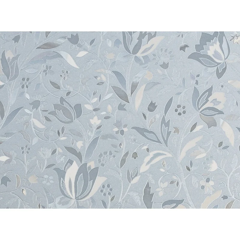 Brewster – Pellicule électrostatique de qualité supérieure pour porte, motif de fleurs coupées