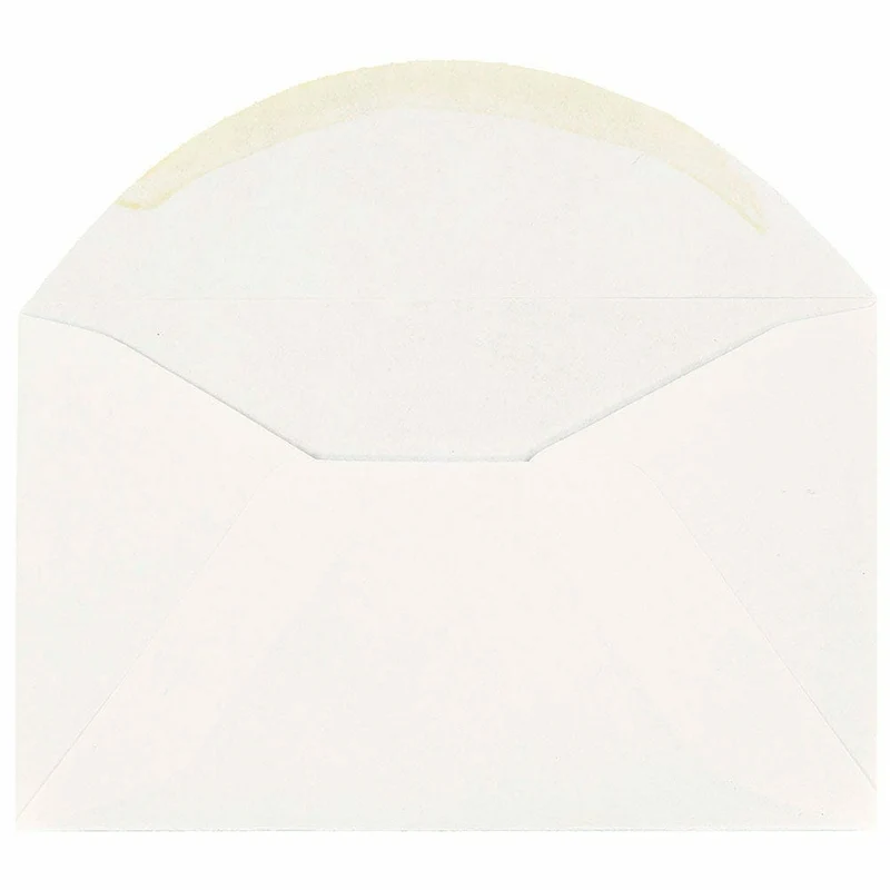 JAM Paper Gummed 2Pay Mini Envelopes - 2 1/2" x 4 1/4" - White - 100 Pack