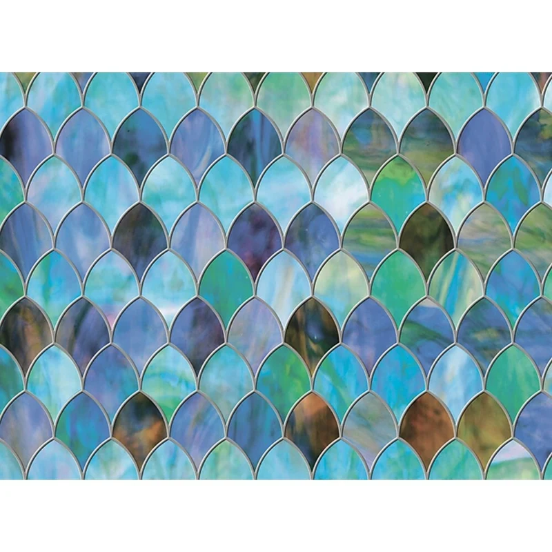 Brewster Peacock-Sidelight Static Cling Premium Film