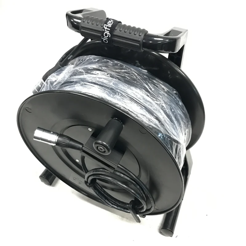 Digiflex HNC-C6A-S-250-REEL 250 Foot CAT6A SF/UT Cable with etherCON Connectors & Reel - NEW