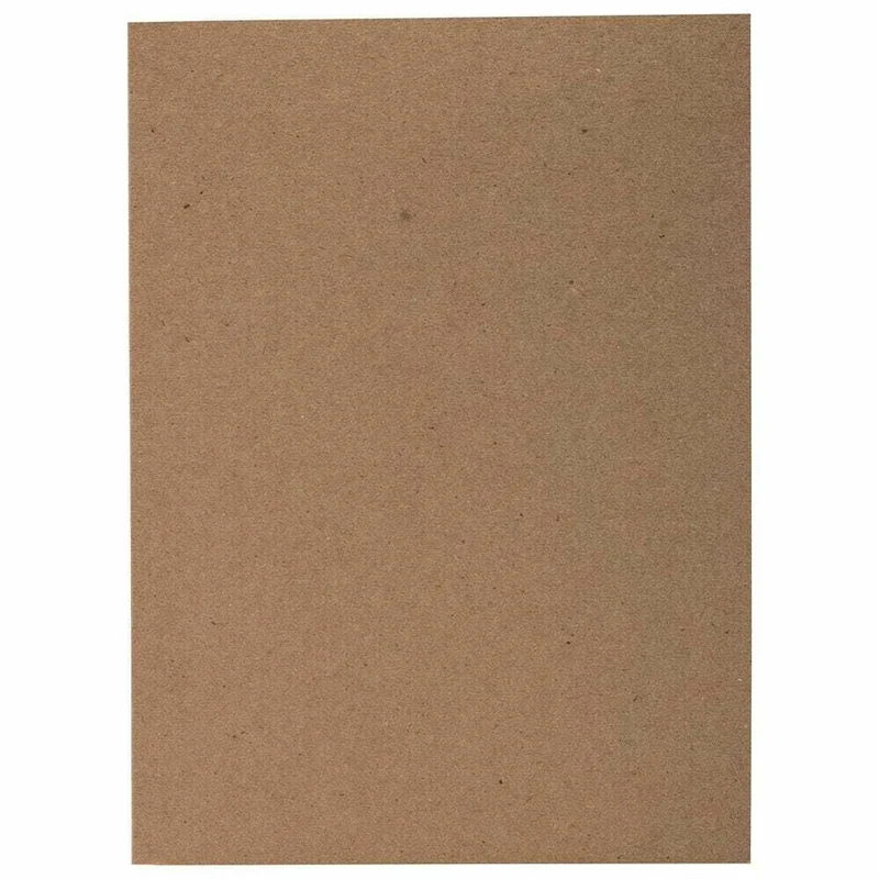 JAM Paper - Cartes pliantes vierges - Format A2 - 4-3/8 po x 5-7/16 po - Sac en papier kraft brun recyclé - paquet de 25