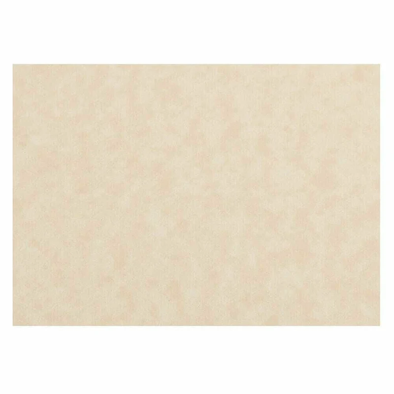 JAM Paper Blank Flat Note Cards - 3-1/2" x 4-7/8" (Fits in 4bar A1 Envelopes) - Natural Parchment - 50 Pack
