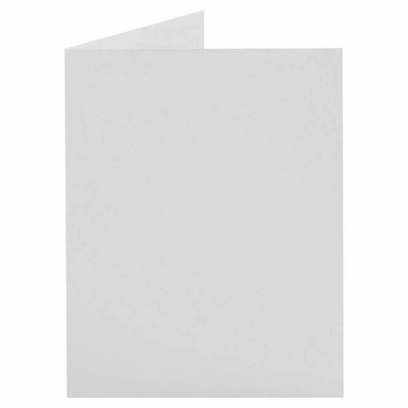 JAM Paper - Cartes pliantes vierges, format A2, 4-3/8 po x 5-7/16 po, blanches, paquet de 25