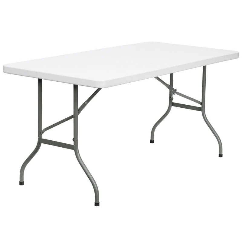 Flash Furniture – Table pliante de 60 po, granite blanc (DADYCZ152)