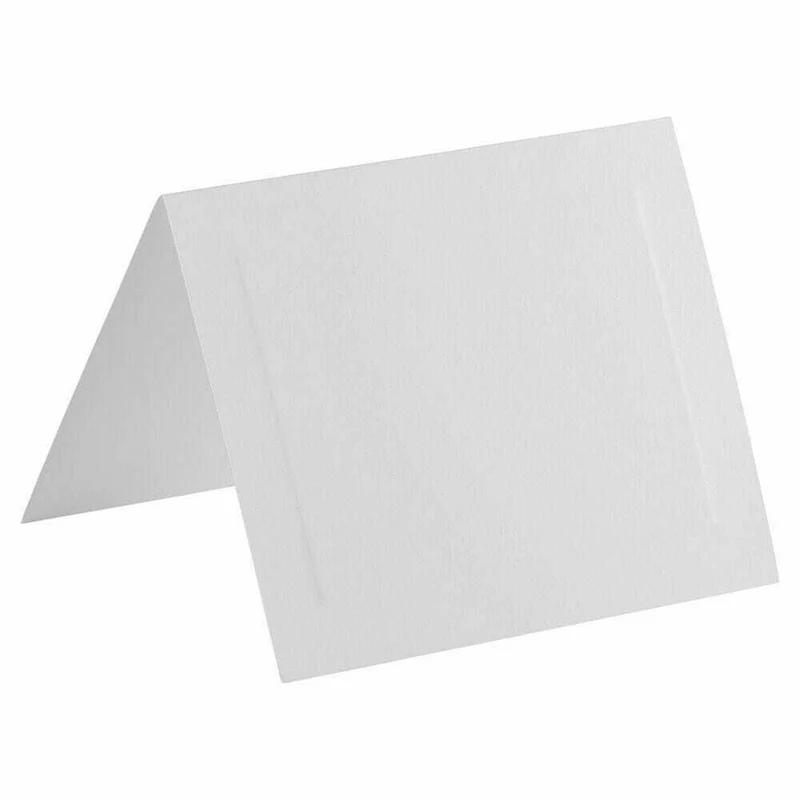 JAM Paper Blank Foldover Cards - A2 Size - 4-3/8" x 5-7/16" - White Panel - 25 Pack