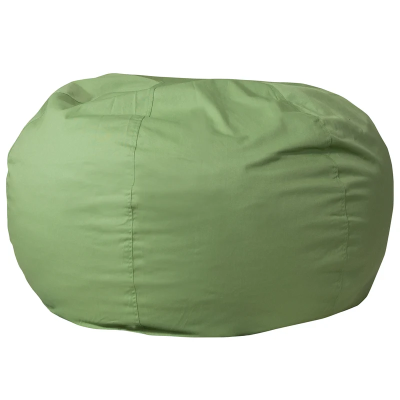 Flash Furniture Oversized Solid Green Bean Bag Chair