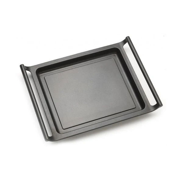 Flat grill plate BRA A271545 45 cm Black