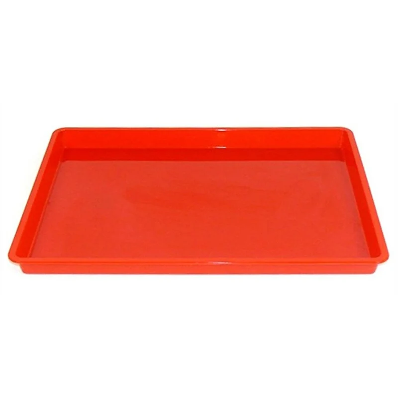 Romanoff - Plateau Creativitray pour peinture aux doigts, rouge (ROM36902)