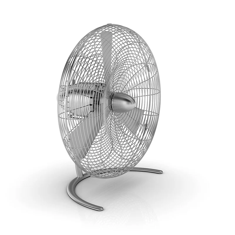 Stadler Form â€“ Ventilateur de plancher Charly C-003A, 18,1 x 19,7 x 9,1 po, argenté
