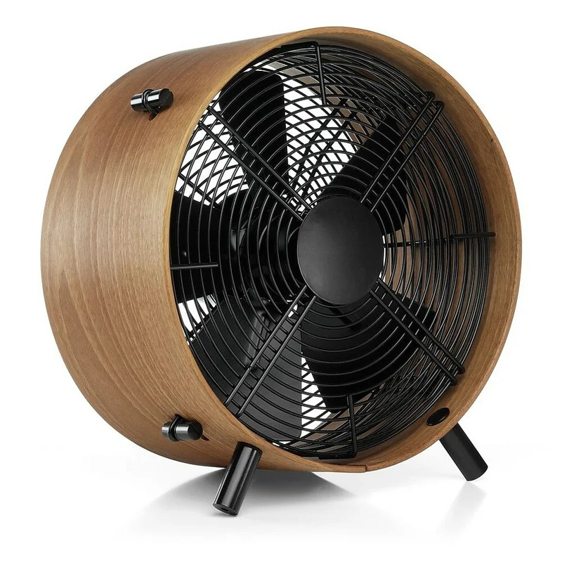 Stadler Form â€“ Ventilateur en bois Otto 0-001, 13,5 x 14,6 x 7,2 po, brun
