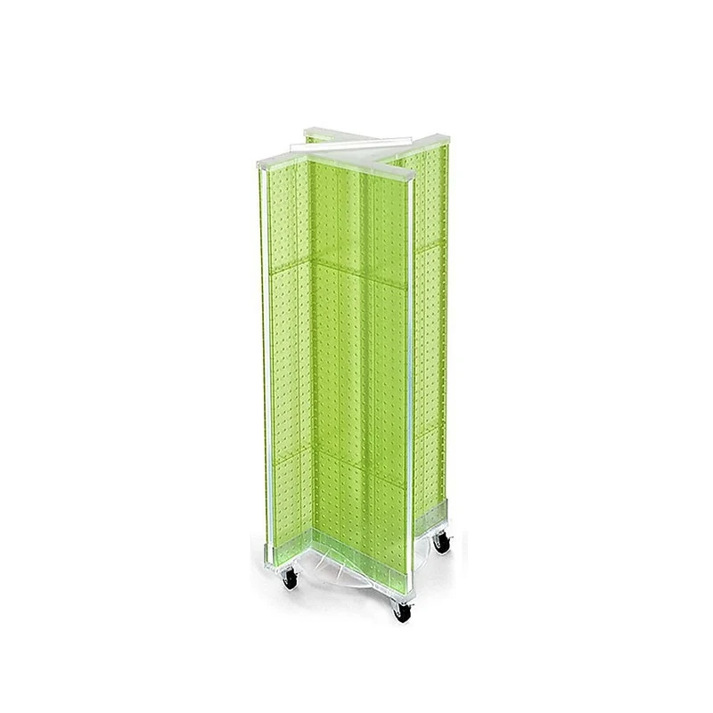 Azar Displays Pegboard Pinwheel Unit, 44" x 13.5", Green (700443-GRE)