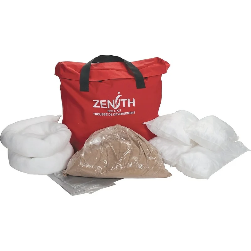 Zenith Safety – Trousses de déversement pour véhicule de service, 10 gallons, huile seulement, avec sac en nylon