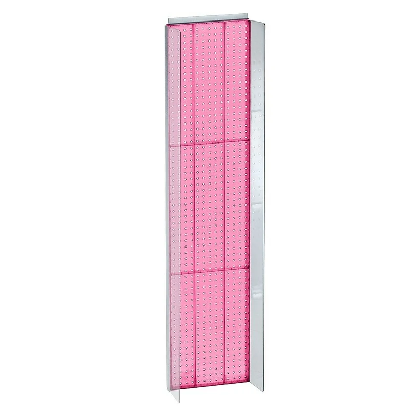 Azar Displays Pegboard Powerwing Display, 14" x 60", Pink (700354-PNK)
