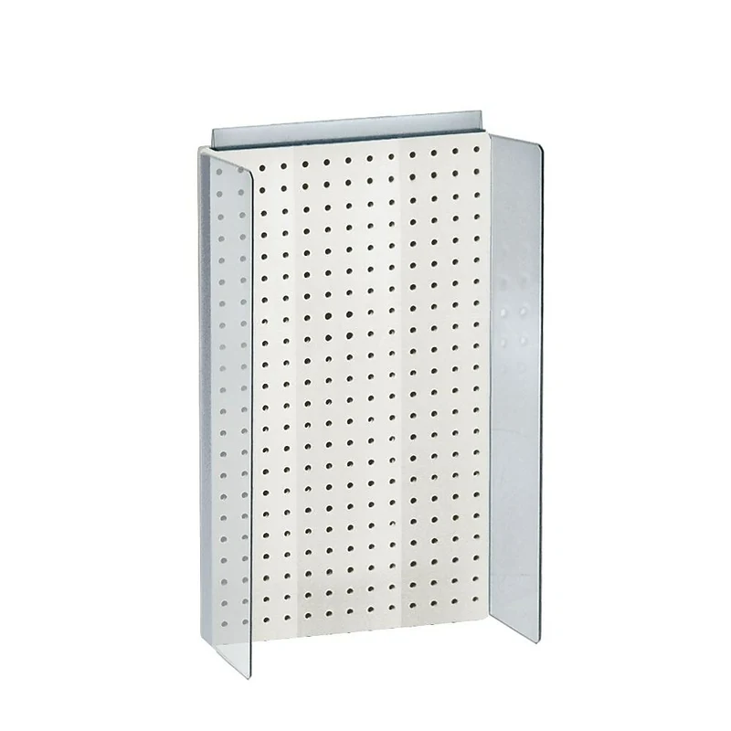 Azar Displays – Présentoir à panneau perforé Powerwing, 22 x 13,5 po, blanc (700355-WHT)