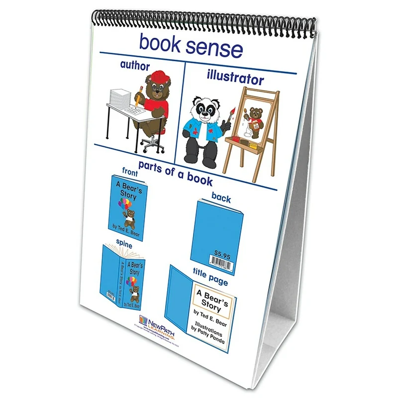 New Path Learning Curriculum Mastery Early Childhood ELA Readiness Flip Chart, Reading Readiness (NP-320025)