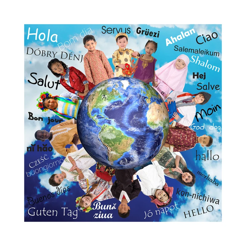 MOJO - Bonjour le monde ! Puzzle photographique géant