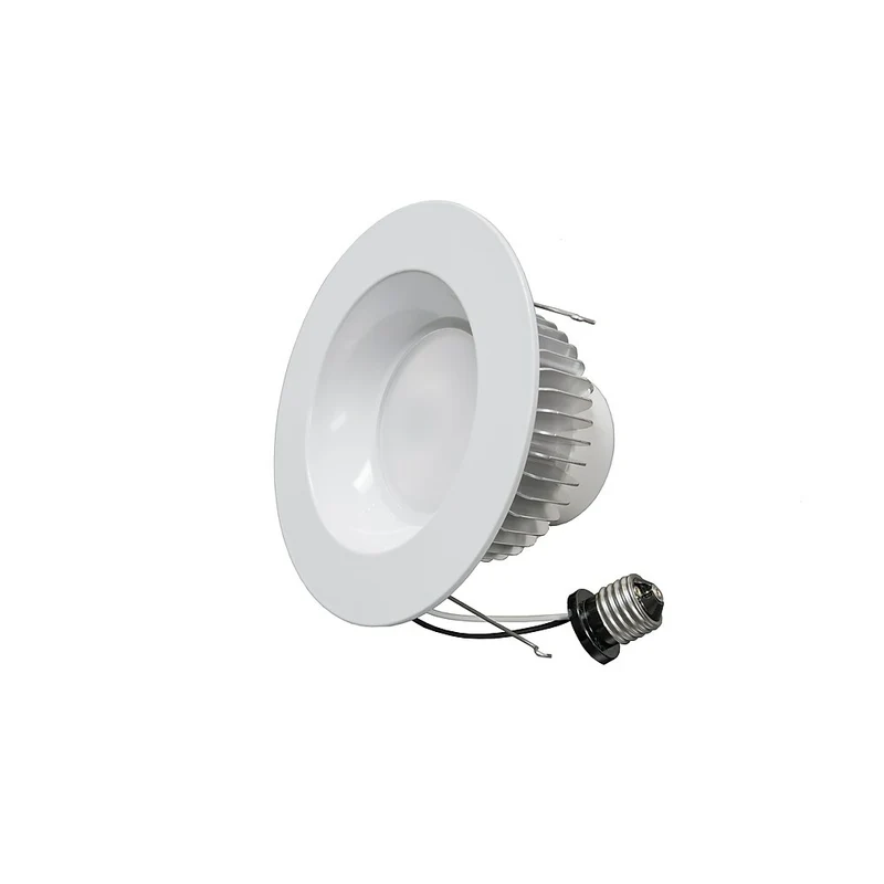 Morstar Dimmable 6" LED Retrofit Downlight, Replaces 120W Incandescent, 1050 Lumens, White Light