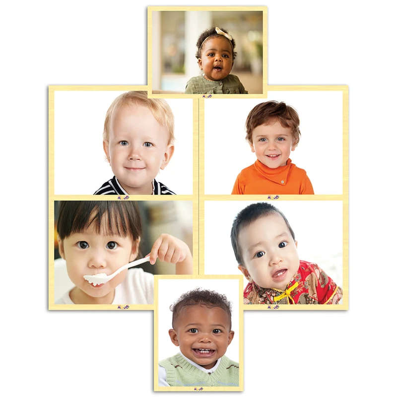 MOJO - Puzzle en bois de 6 faces