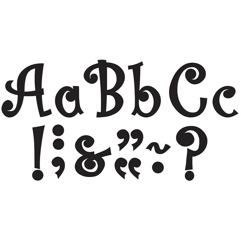 Teacher Created Resources 5" Bling Letter, Jewels, 395 Pack (TCR75178)