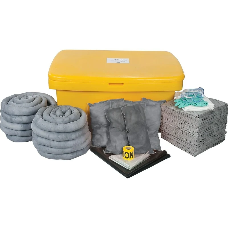 Zenith Safety 97-Gallon Spill Kits, Universal, With Locker