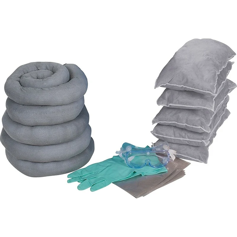 Zenith Safety 16-Gallon Spill Kits, Universal, Without Container
