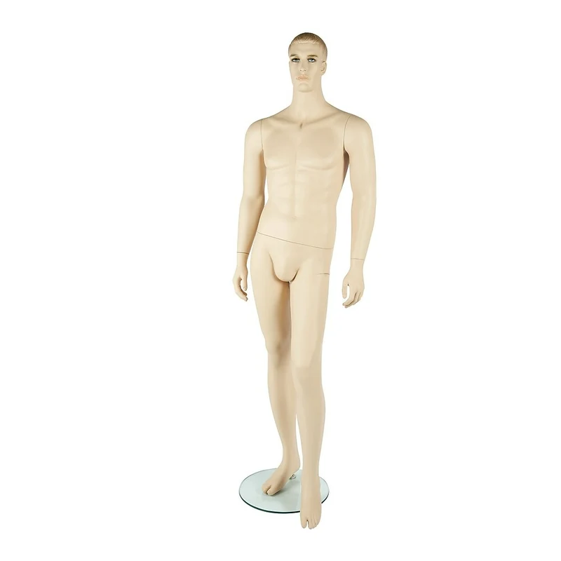 RP Adult Male Mannequin, Caucasian Skin Colour