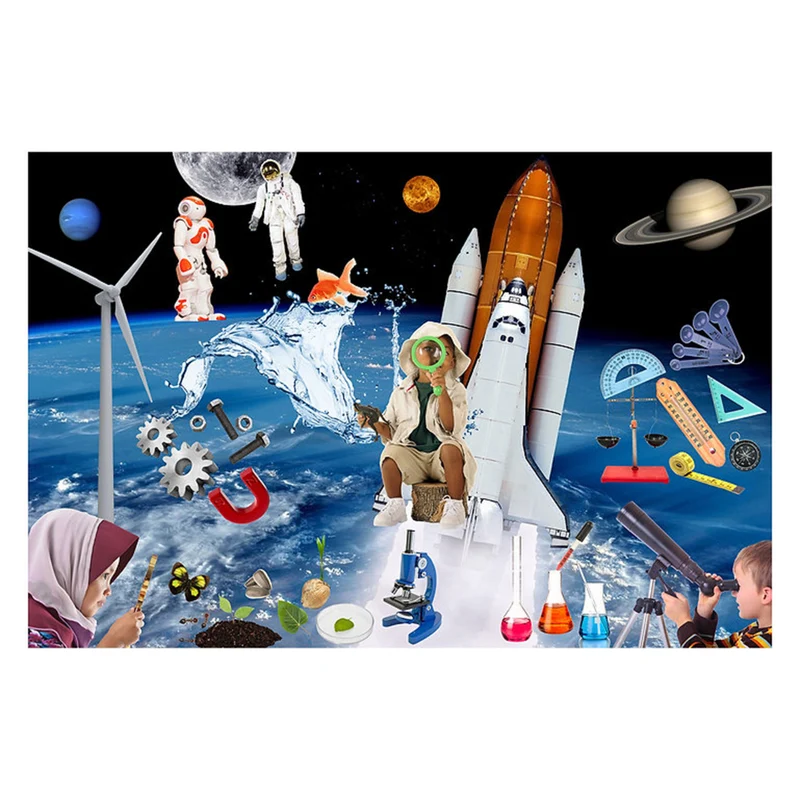MOJO - Puzzle photographique géant Science Discovery