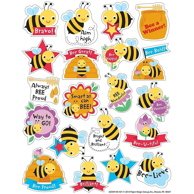 Eureka Scented Sticker, Honey, 480 Pack