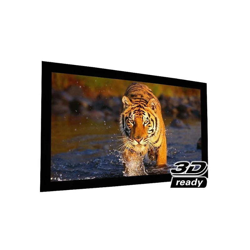 EluneVision Reference AudioWeave 4K Fixed Frame Screen, Audio-Transparent Material, 150", 16:9