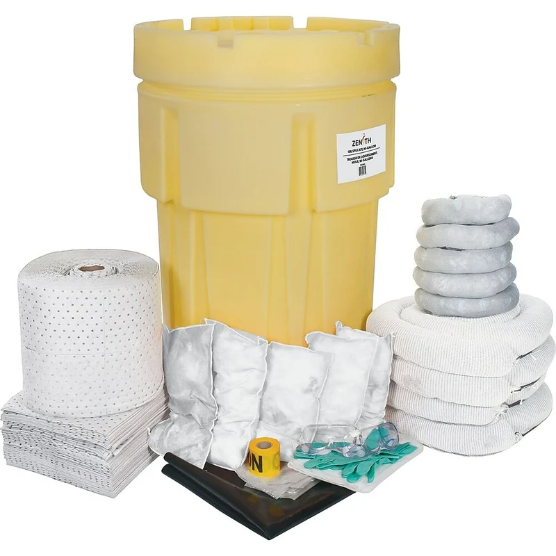 Zenith Safety –Trousses pour renversement de 95 gallons, pétrole seulement, avec surconteneur