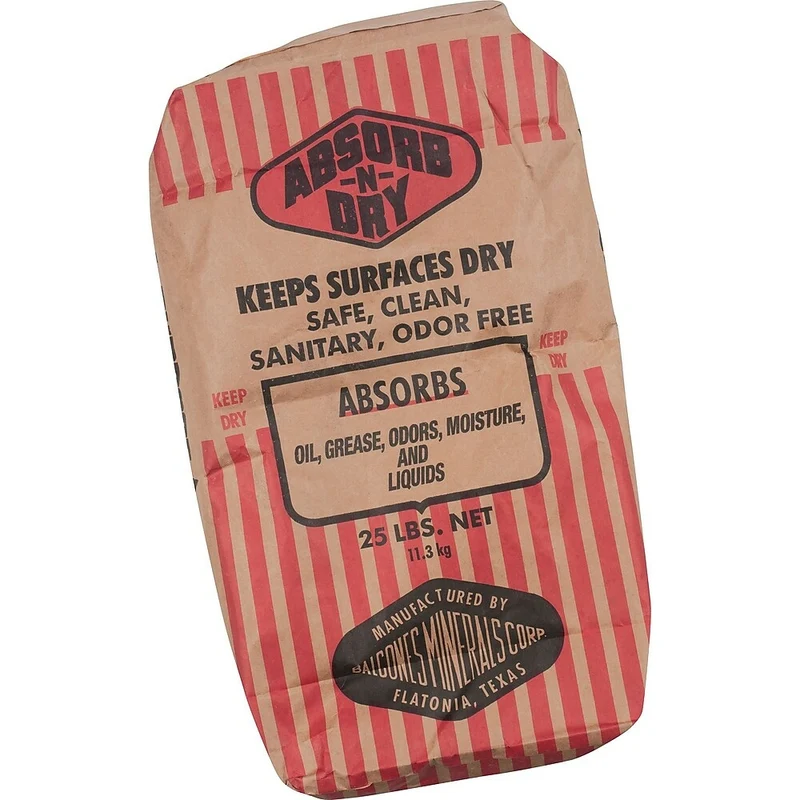 Absorb-n-Dry Absorbents, Floor Dry, 25-lb. Bag