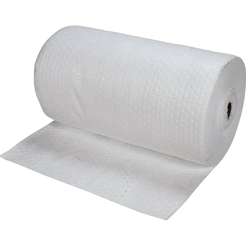 Zenith Safety Bonded Sorbent Rolls, Oil Only, Medium, 150'L x 30" W