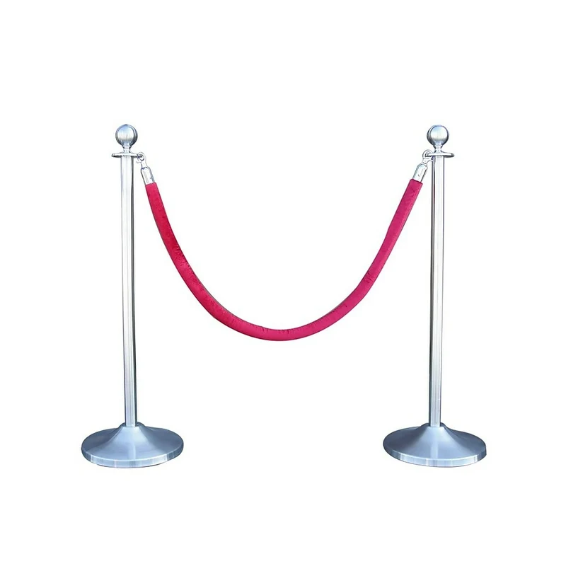 Wamaco Sphere Post Stanchions, Stainless Steel, 2 Pack