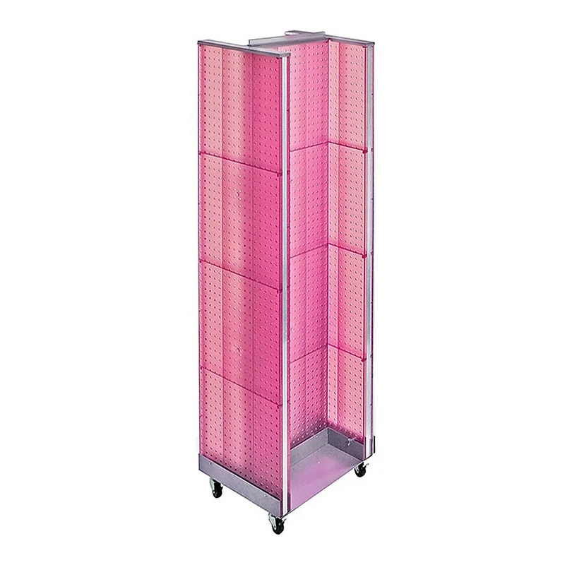 Azar Displays H-Unit Floor Display, 60" x 16", Pink (700431-PNK)