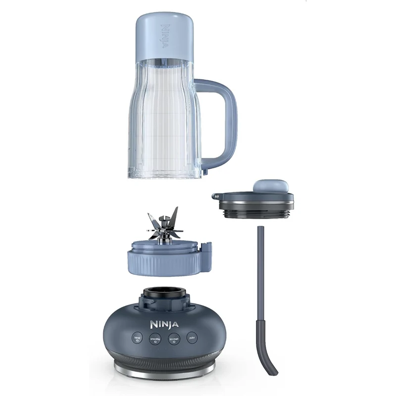 Ninja BlendBOSS Tumbler Blender with 26oz Travel Tumbler & Removable Straw - Cyberspace