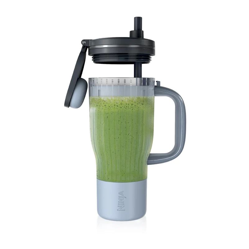 Ninja BlendBOSS Tumbler Blender with 26oz Travel Tumbler & Removable Straw - Cyberspace