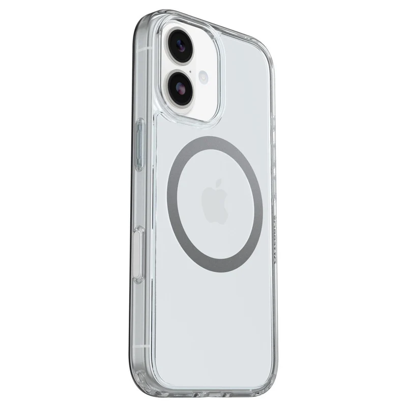 Otterbox Symmetry Clear MagSafe Case with Camera Control for iPhone 17 - Clear with Blue Tint