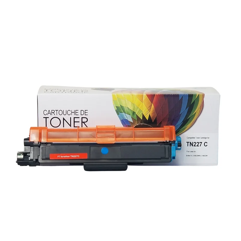Balloon Brand - Toner cyan compatible TN227C pour imprimante Brother - haut rendement - cyan