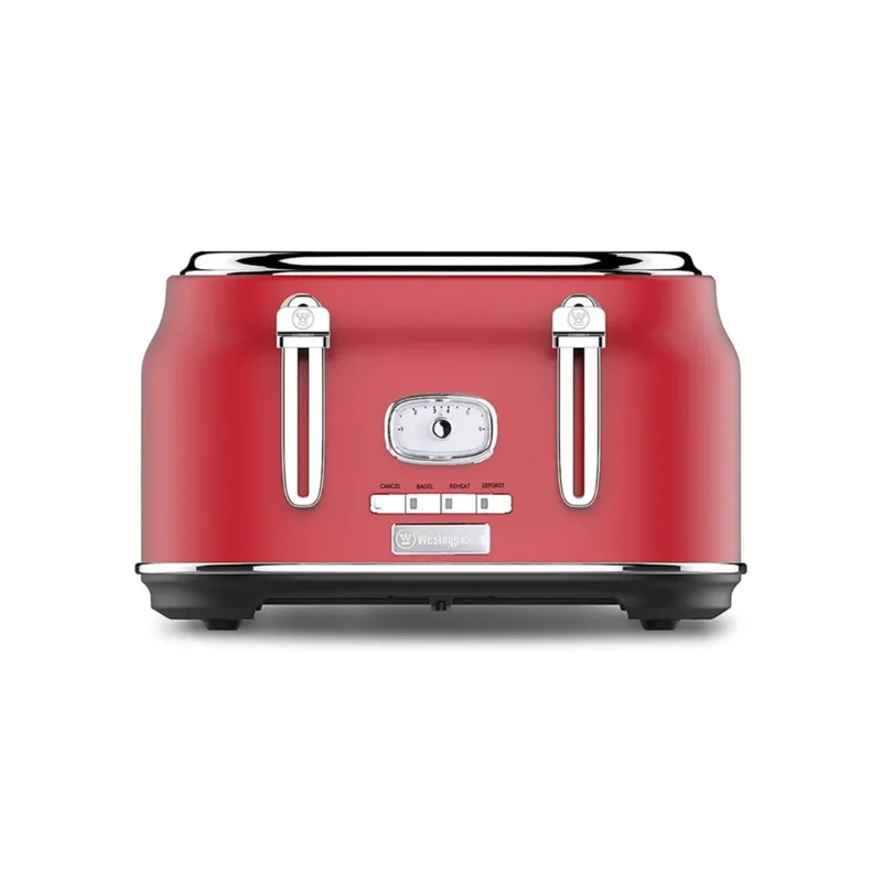 Westinghouse - Grille-pain 4 tranches - rouge