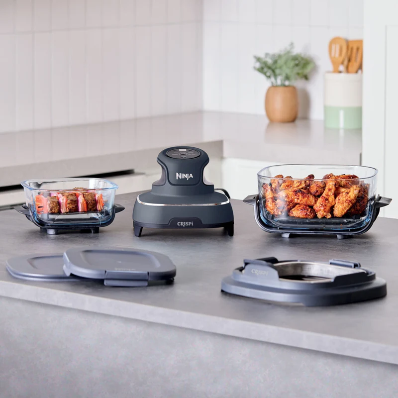 Ninja - Friteuse à air portable Crispi 4 en 1 en verre