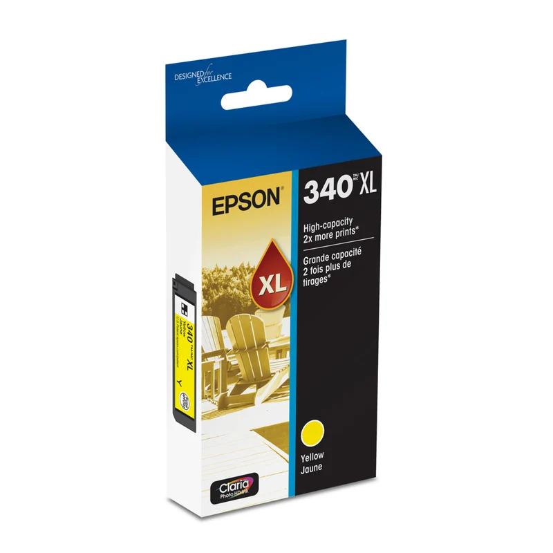 Epson 340 Claria Photo HD Ink Cartridge - High Capacity - Yellow