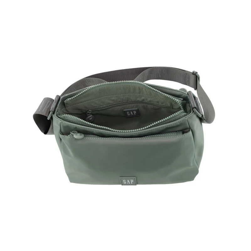 GAP Women's Travel Vegan Leather Modern Shoulder Crossbody Bag Twig