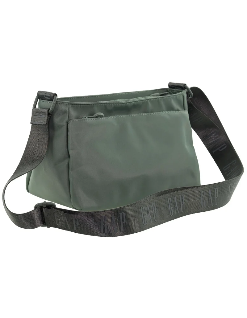 GAP Women's Travel Vegan Leather Modern Shoulder Crossbody Bag Twig
