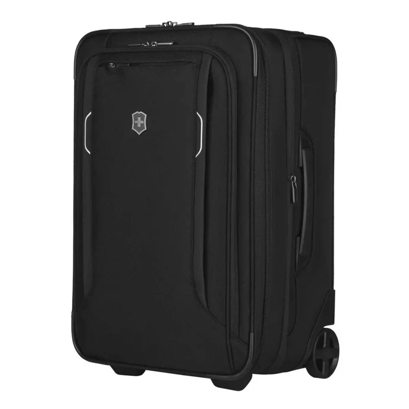 Victorinox Werks Traveller 6.0 2-Wheel Softside Flyer Carry-On Suitcase Black