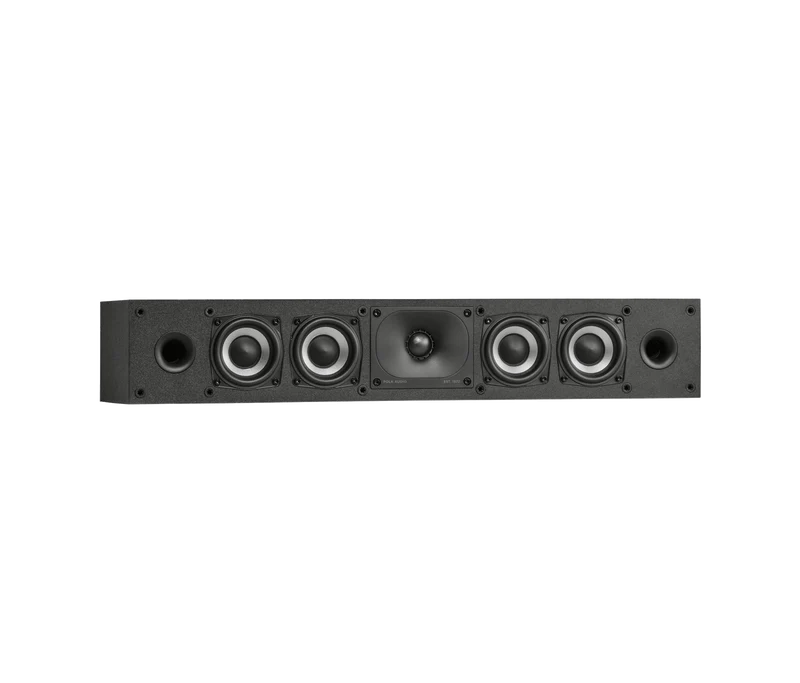 Polk Audio Monitor XT35 High-Resolution Slim Center Channel Single Speaker (Black)