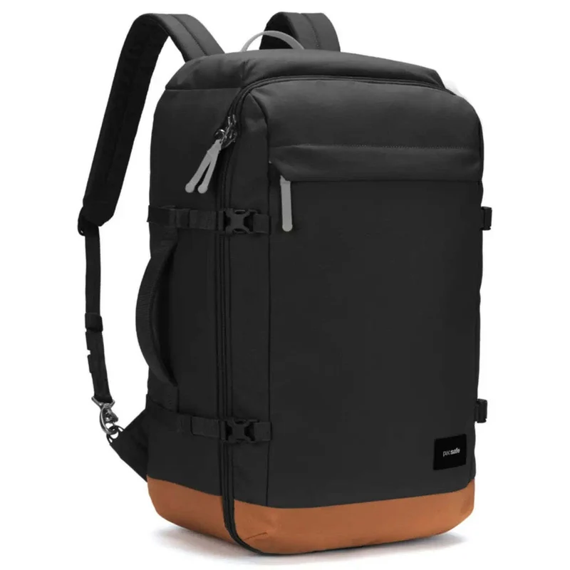 Pacsafe GO 44L Anti-Theft Carry-on Backpack - Jet Black