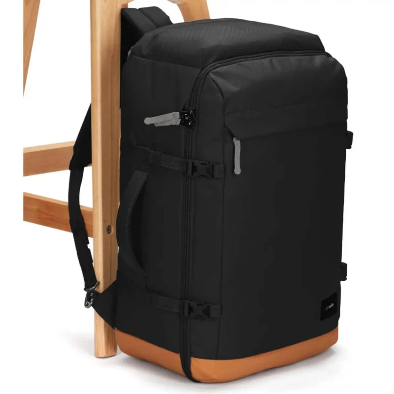 Pacsafe GO 44L Anti-Theft Carry-on Backpack - Jet Black