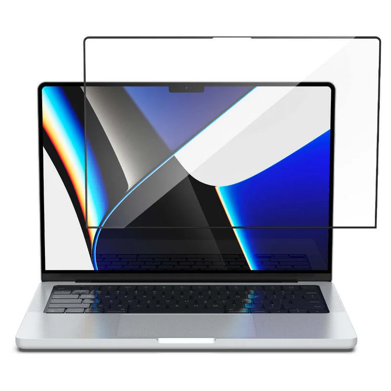 Spigen MacBook Pro 14" 2026/2025/2024/2023/2021 (M5/M4/M3/M2/M1/Pro/Max) GLAS.tR Slim Glass Screen Protector (Clear)
