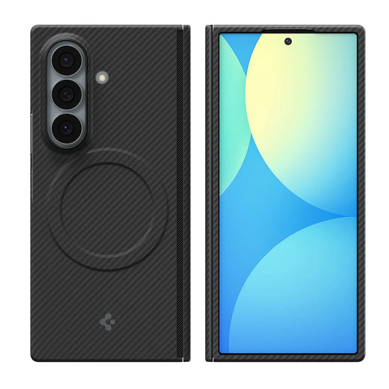Spigen Galaxy Z Fold 8 Ultra Airskin Aramid (MagFit) Case (Black)
