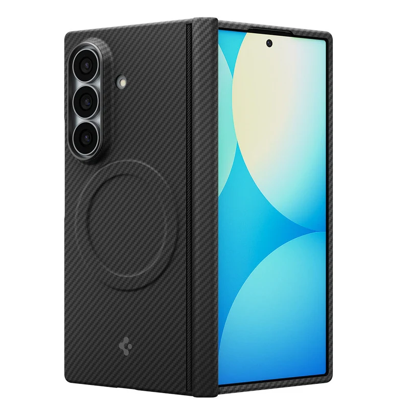 Spigen Galaxy Z Fold 8 Ultra Airskin Aramid (MagFit) Case (Black)